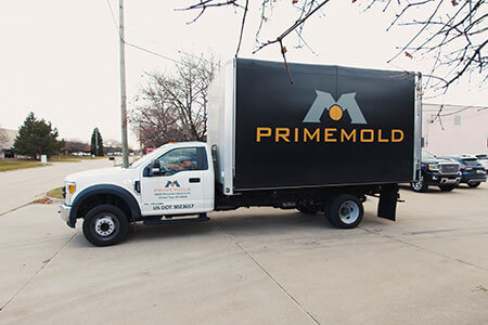 Prime Mold Delivery Truck